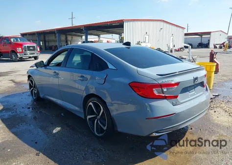 2022 Honda Accord Hybrid Sport from USA, damaged, VIN 1HGCV3F2XNA038119